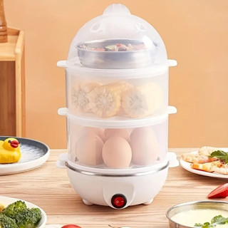 Panela de ovo plug-in vaporizador de ovos multifunção desligamento automático pequeno apartamento mini dormitório máquina de café da manhã com ovos