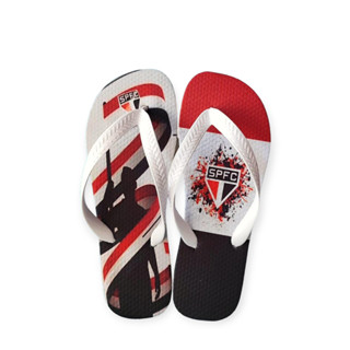 chinelos futebol varios times leve confortavel