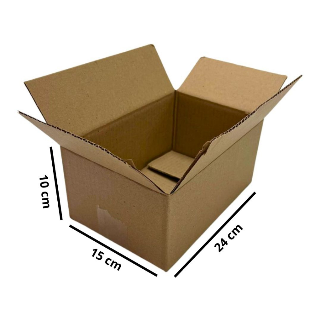 25 Caixas de Papelão 24x15x10 Envio Correio Sedex E-commerce Pac em Oferta na Shopee