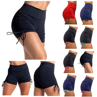 Shorts fitness feminino Academia Corrida Malhação Caminhada Bermuda Feminina Legging Leg