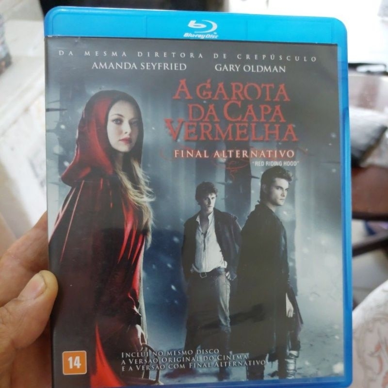 A GAROTA DA CAPA VERMELHA BLU-RAY USADO