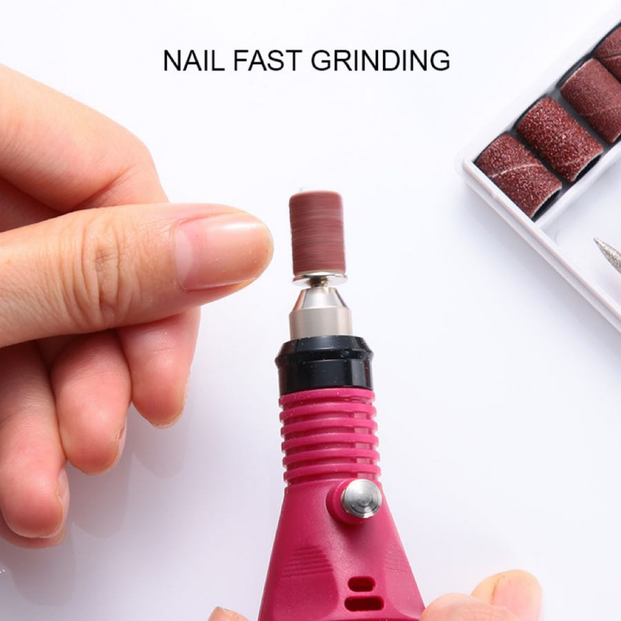 Lixadeira de Unha Elétrica Profissional - Cuidado de Unhas, Lixa de Unha Motor Bivolt, Manicure e Pedicure em Casa