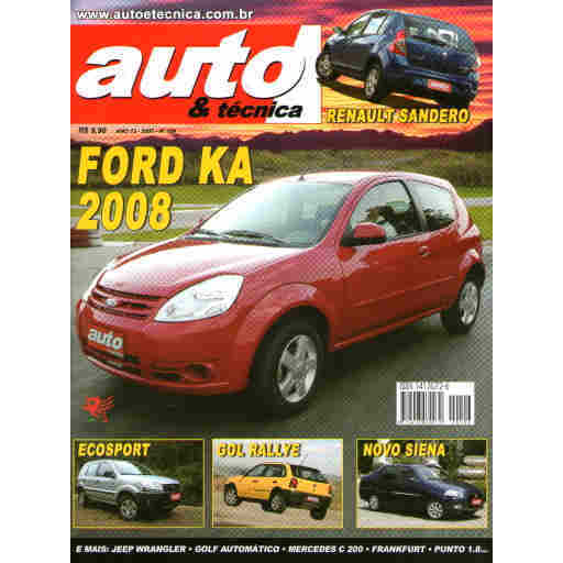 AUTO & TÉCNICA 106 * FORD KA * SANDERO * GOL RALLYE * SIENA