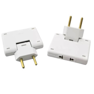 Pino Adaptador Tomada Dobravel Articulado Flex 3 Saída 10a