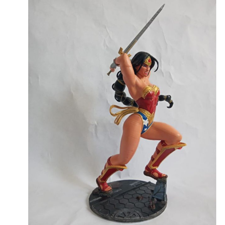 Mulher Maravilha Super Heróis DC 25cm Liga da Justiça Boneco de Ação Super Heróis Figura de Ação