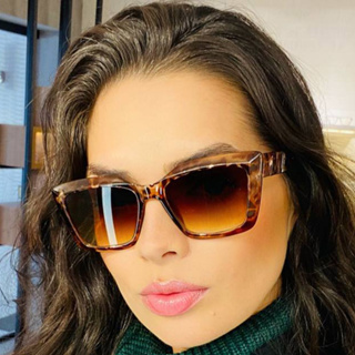 Óculos de Sol Feminino Moderno Blogueira Novidade Várias Cores em Oferta na Shopee