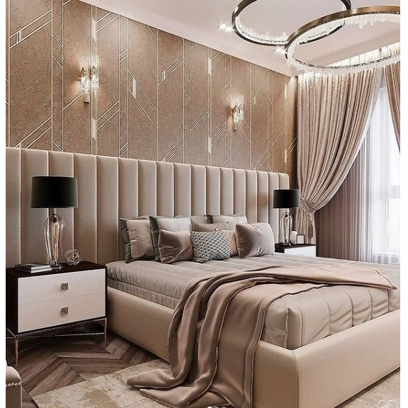 Cabeceira Modular Viena - Placas Maiores em Oferta na Shopee