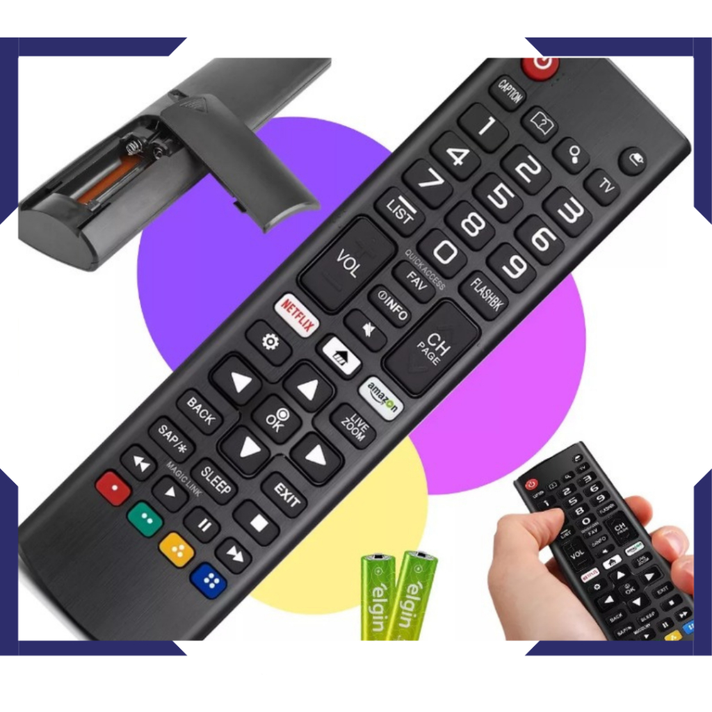 Controle Remoto Para Smart - Tv LG 32/43/49/50/55/65 - Controle Lg Smart