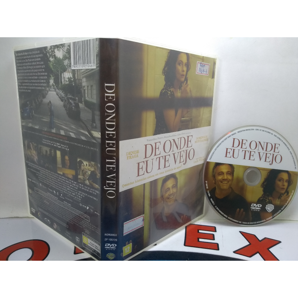 Dvd De Onde Eu Te Vejo - Original