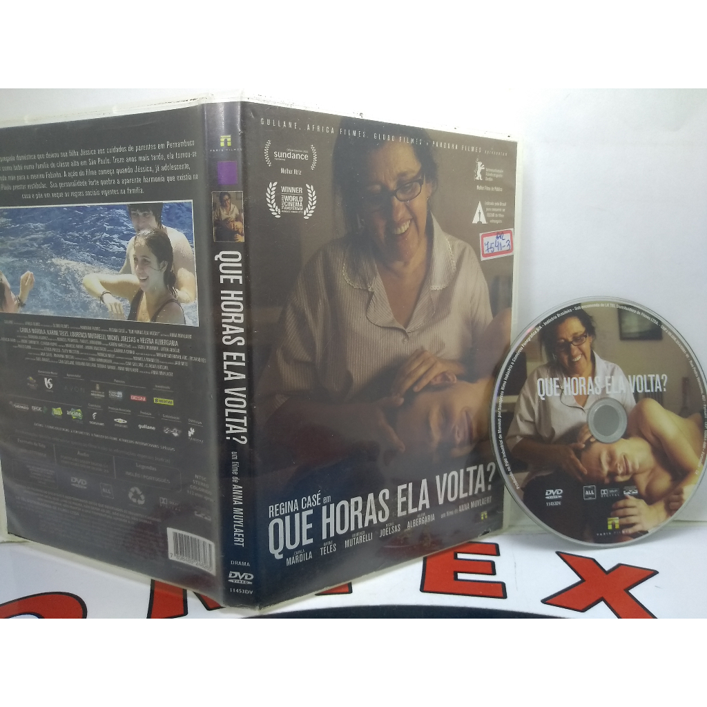 Dvd Que Horas Ela Volta? - Regina Case