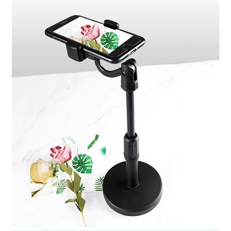 Suporte Tripé Celular Smartphone De Mesa Escritório 360º