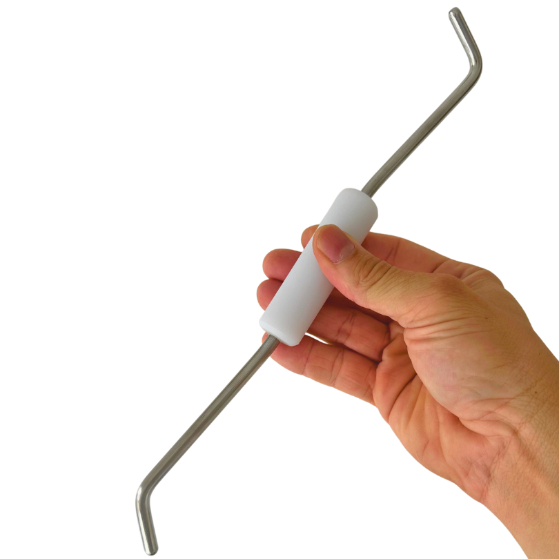 Iastm Gancho Crochetagem Instrumento Liberação Miofascial Massoterapia Fisioterapia Ambidestro
