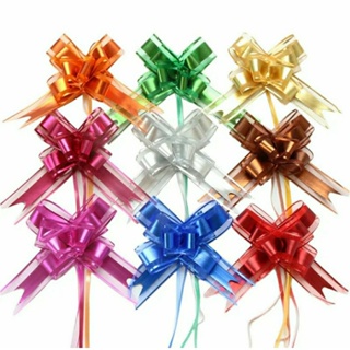 laço para presente organza lindos 30x50 com 50 unidades em Oferta na Shopee