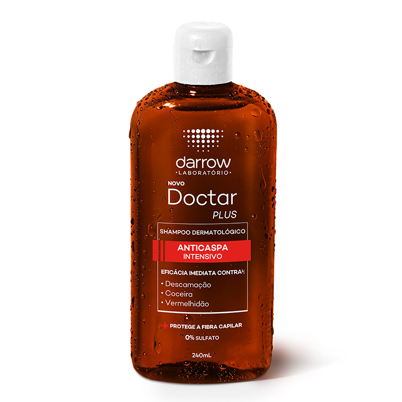 Shampoo dermatológico darrow doctar plus anticaspa intensivo 240ml