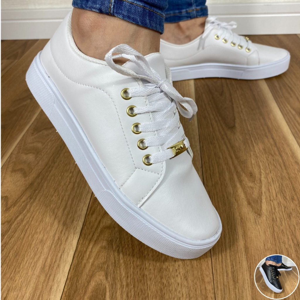 Tenis Feminino Casual Sapatilha Feminina Tênis Sapatenis Confortável