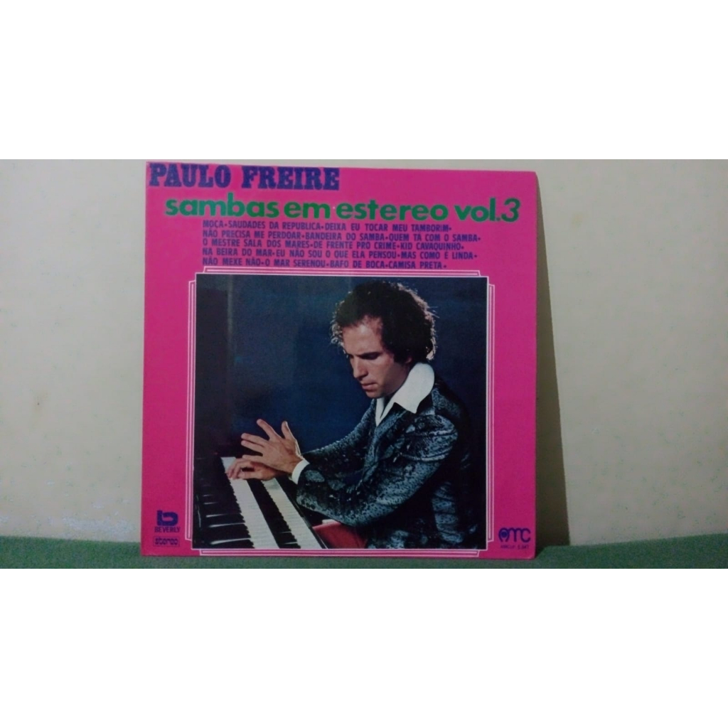 Lp Paulo Freire - Sambas Em Estereo Vol 3