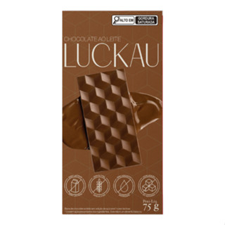 Barra Chocolate Ao Leite SEM GLÚTEN SEM LACTOSE SEM AÇÚCAR - 75g