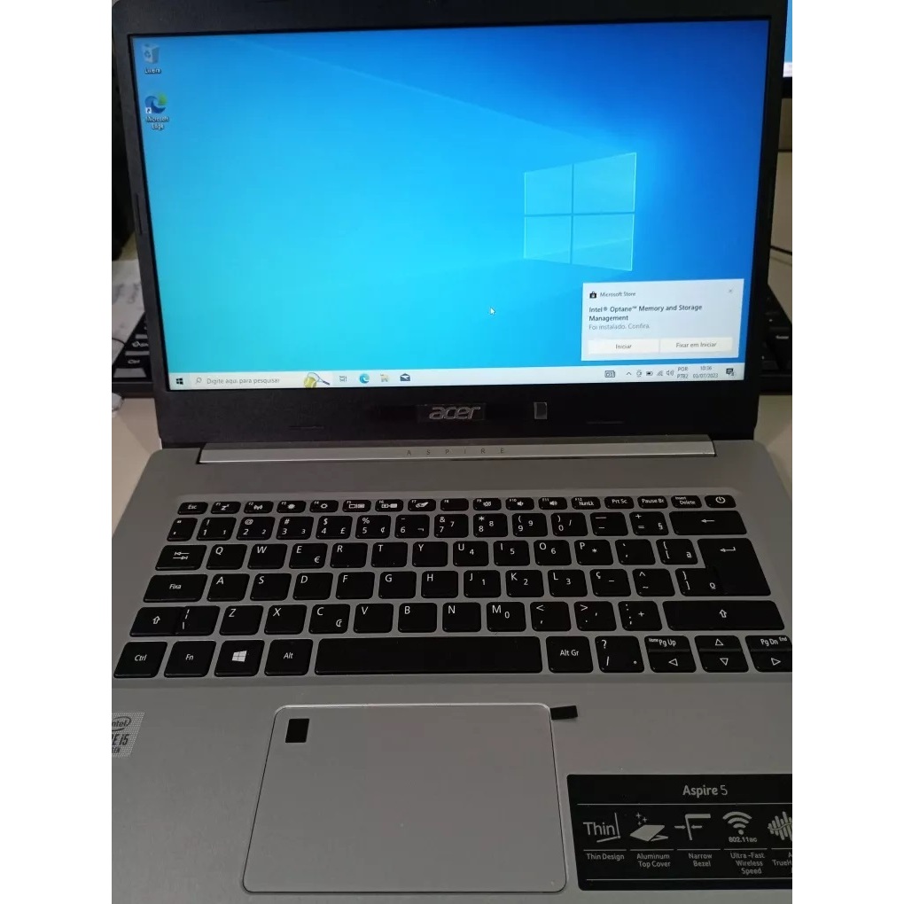 Notebook Acer Aspire 5 A514-53-5239 Intel Core I5 10ª geração 8GB memória 256GB SSD Windows 10