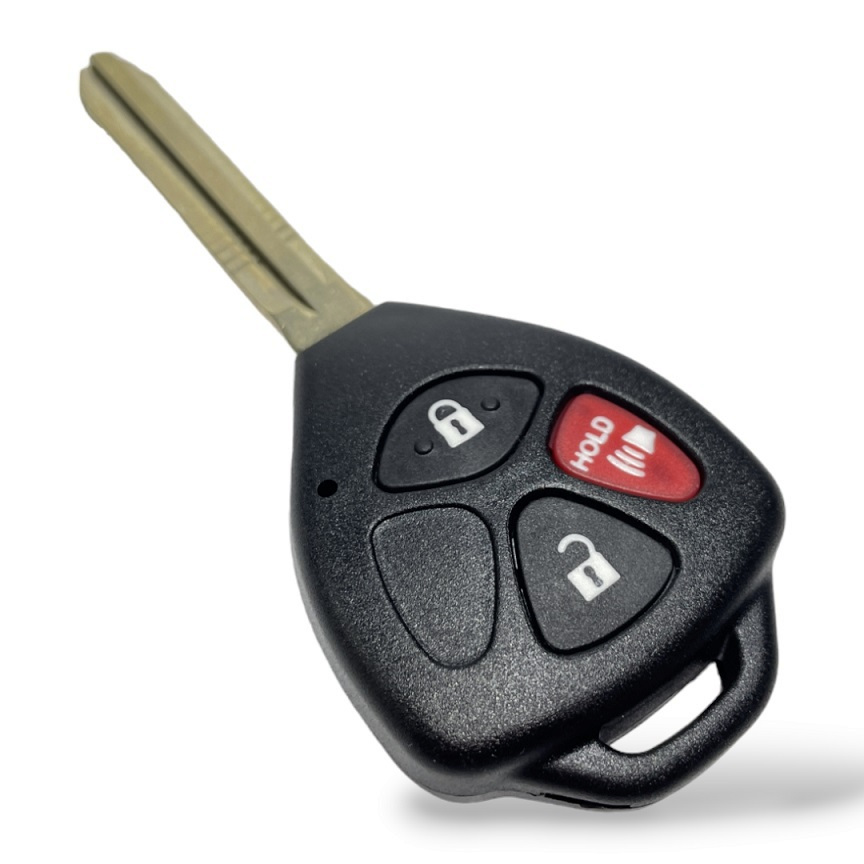 Carcaça Chave Original Toyota Hilux, Sw4 3 Botões