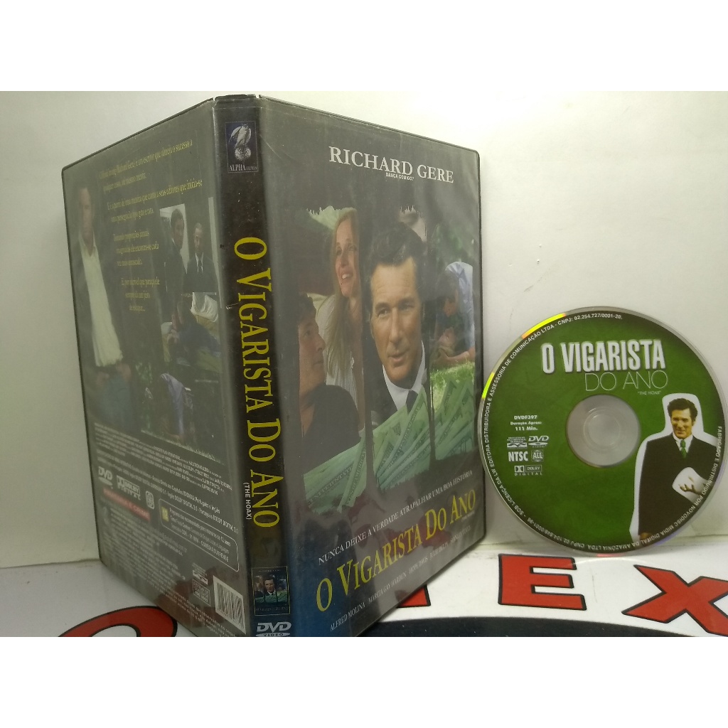 Dvd - O Vigarista Do Ano - Richard Gere