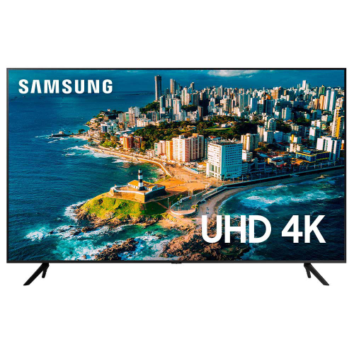 Smart TV Samsung Crystal uhd 4K 65 Polegadas com Gaming Hub, Visual Livre de Cabos e Tela sem Limites - 65CU7700