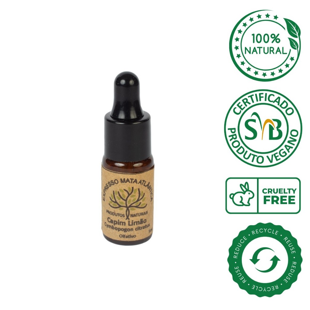 Óleo Capim Limão para  Aromaterapia Expresso Mata Atlântica