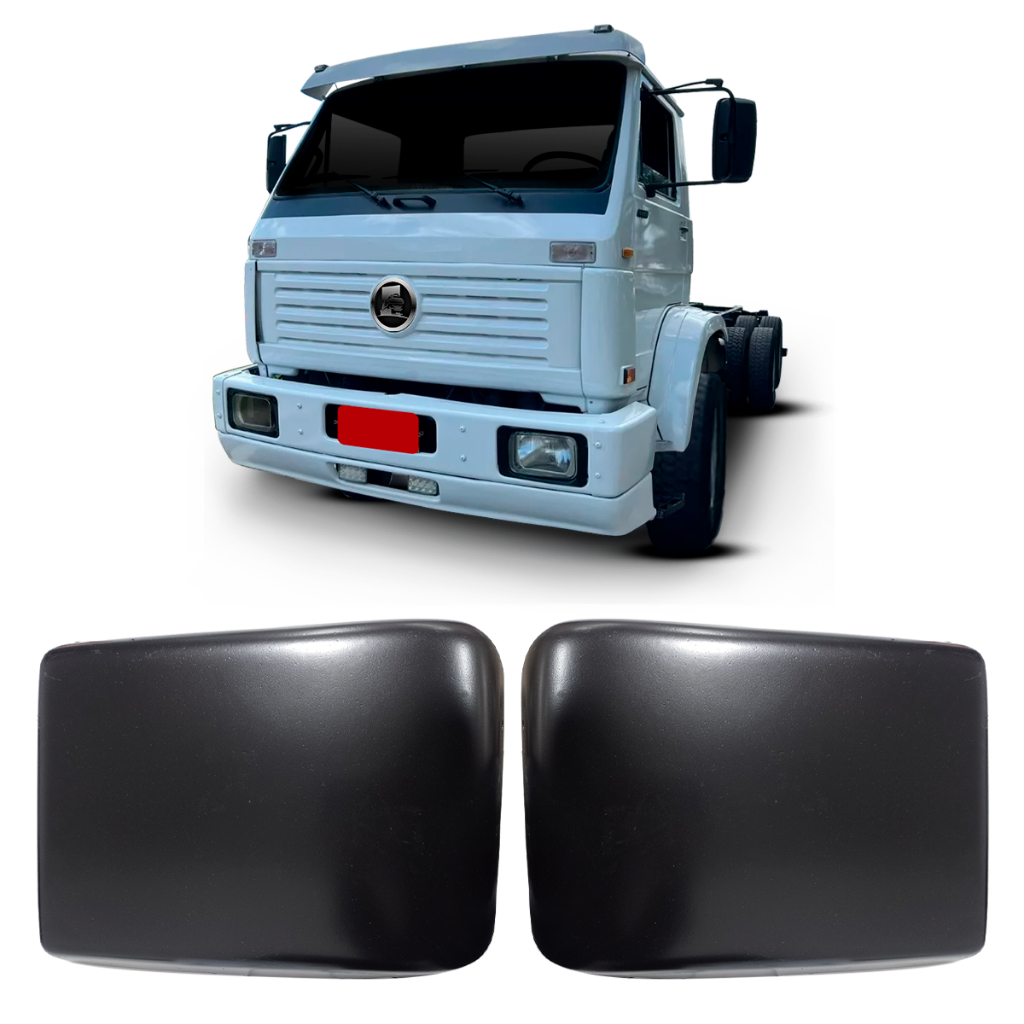 PAR PONTEIRAS PARA-CHOQUE CAMINHÃO VW MÉDIO E PESADO DE 1994 ATÉ 2000 em Oferta na Shopee