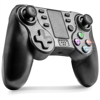 Controle Joystick USB Touch Pad Sem Fio Wireless Entrada Microfone Notebook Pc Ps4 Computador