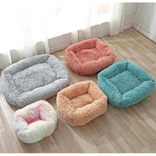 cama caminha retangular pet nuvem cães e gatos antialérgico 1m x 85cm G