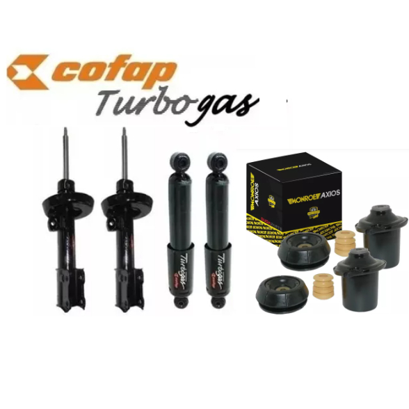 4 Amortecedor Cofap Dianteiro /traseiro + Kits Axios Astra 97 A 2005 em Oferta na Shopee