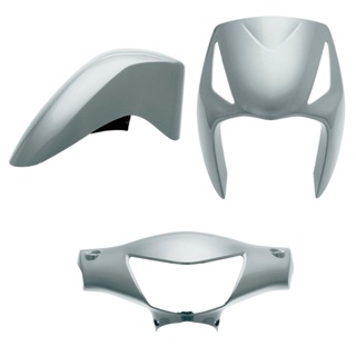 Kit Carenagem Peças Plásticas Cromo Forte 3 Peças Biz 125 2006 2007 2008 2009 2010 em Oferta na Shopee