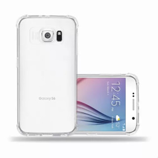 Capa Anti Impacto Galaxy S6 Flat G920 com borda transparente