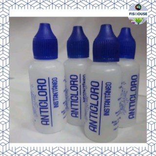 AntiCloro Instantâneo 20 ml ( KIT com 4 unidades ) p/Aquários e lagos