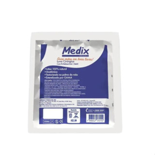 Luva Estéril Cirúrgica Com Pó /1 Par - Medix