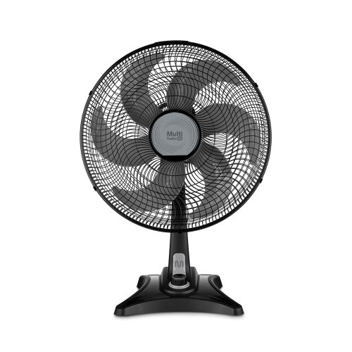 Ventilador de Mesa 40cm Turbo 130W 220V Preto Multilaser - VL404