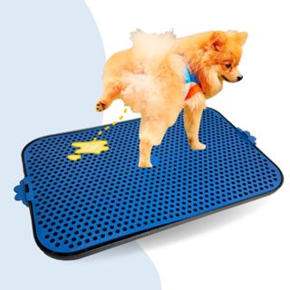 Tapete Higiênico Pet Grande Sanitário Para Cães Xixi Dog Lavável Com Trava