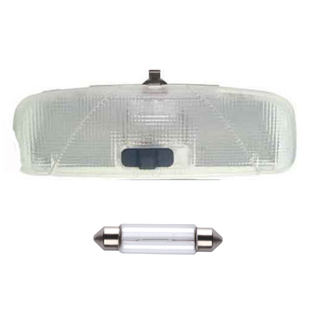 Lanterna Teto Fiesta 2007 a 2013 Ecosport Courier 2010 a 2013 + Lâmpada em Oferta na Shopee