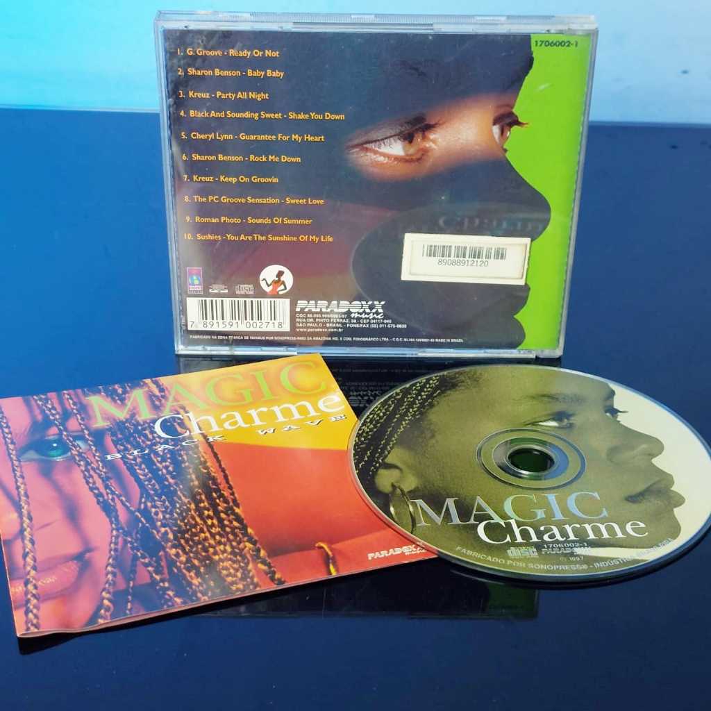 CD Magic Charme - Black Wave Paradoxx Music