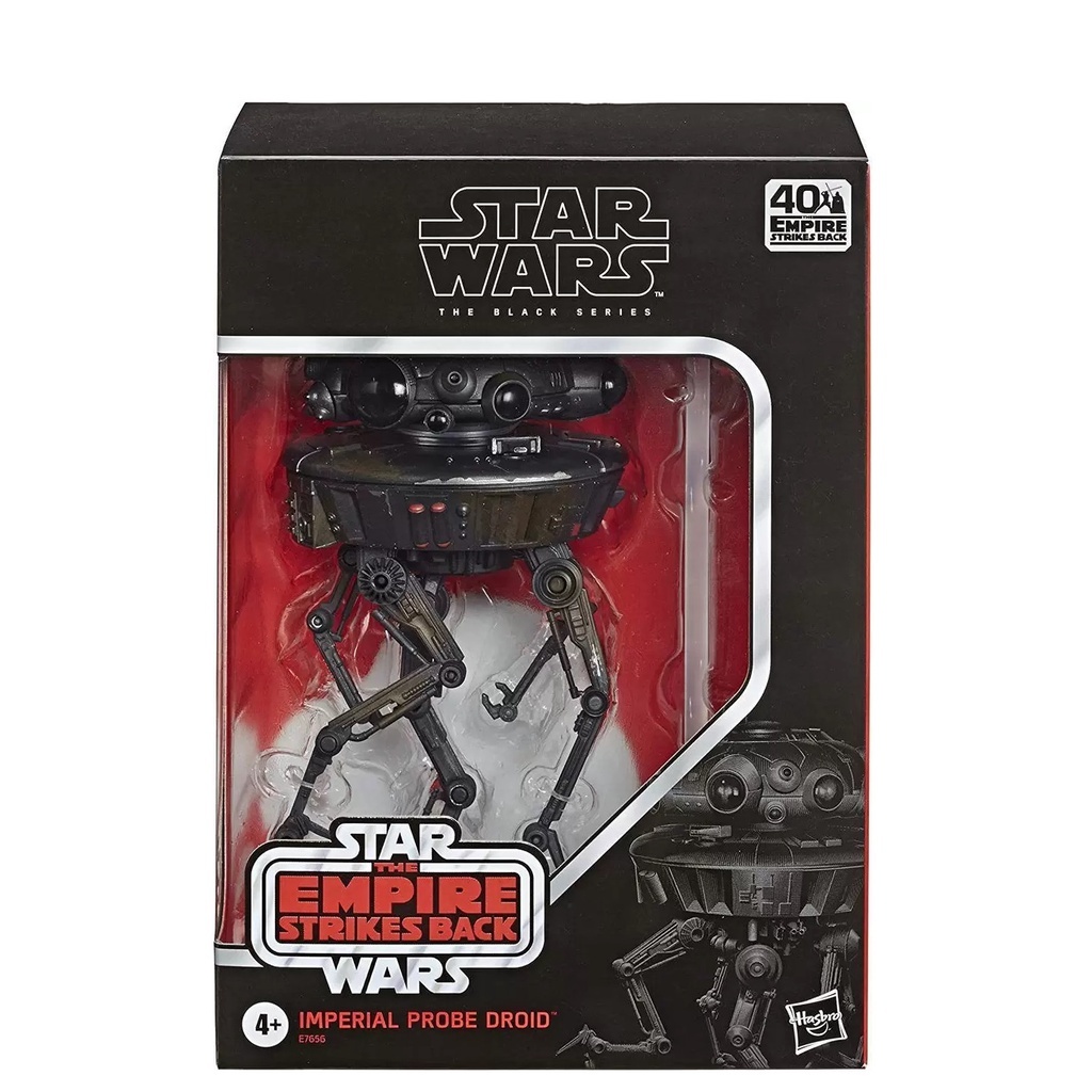 imperial probe droid star wars hasbro 40 anos black series empire strikes back novo lacrado