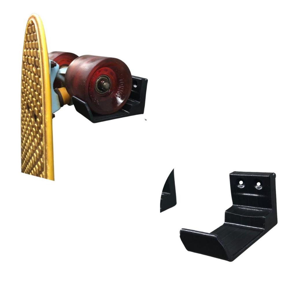 Suporte Para Skate e Longboard e Skate Truck De Parede + Parafuso e bucha