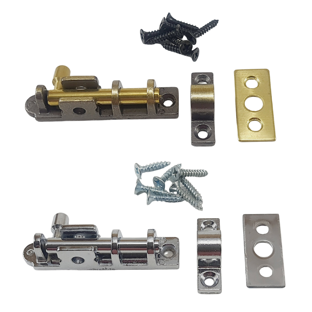 Trinco Ferrolho para Porta e Janela de Correr e Abrir União Mundial Fecho 6cm em Oferta na Shopee