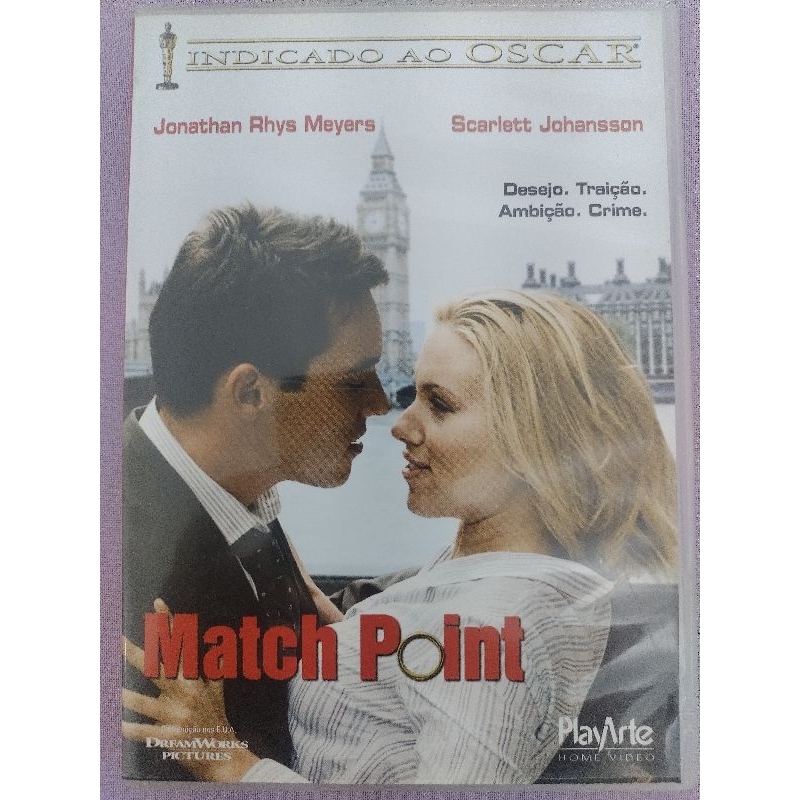Dvd Match Point: Ponto Final (2005, Woody Allen, Scarlett Johansson)