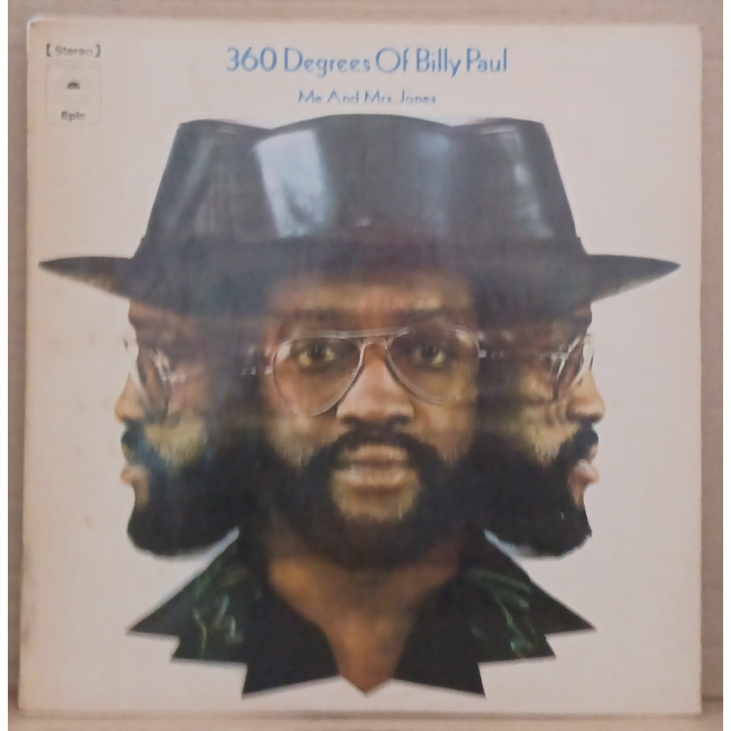 LP Disco De Vinil Billy Paul - 360 Degrees Of Billy Paul Me And Mrs. Jones - LP EX Capa Laminada VG Ler Desc