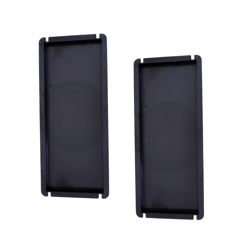 Forma Para Capa De Muro Pingadeira Reta De Concreto 60x23x03cm Kit Com 2 Unidades
