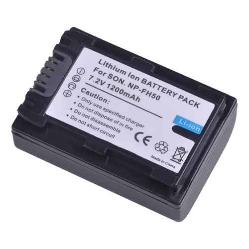 Bateria Np-fh50 Para Câmera Sony Dsc-hx200v HX1 HX100 DCR DVD HANDYCAN