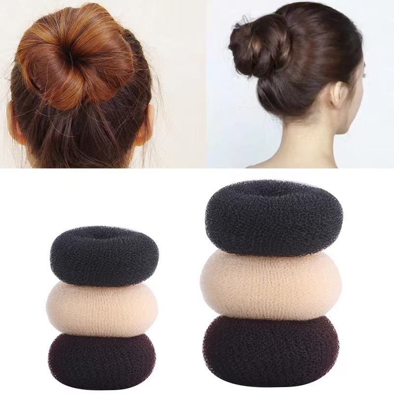 Acessórios Para Cabelo Mulheres Meninas Rosquinha Mágica Modeladora Para Fazer Coque em Oferta na Shopee