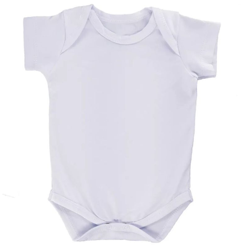 Body Bebê Branco Malha Algodão em Oferta na Shopee