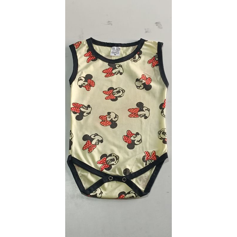 Bodye Regata Monte Bebês Menina Malha de Algodão