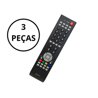 KIT 3 CONTROLE REMOTO PARA TV Lcd Semp Toshiba Ct6420 LC4246FDA  CT6360 em Oferta na Shopee