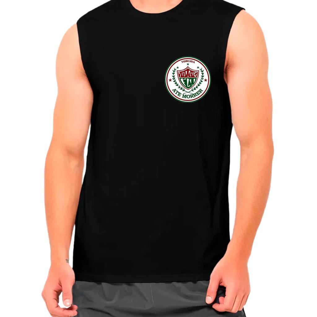 Regata Masculina Machão Torcida Young Flu Dry Fit Futebol Academia Treino